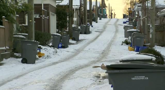 積雪未清招指責 溫市府派鹽兼加人手- JAN 4, 2017 (BC)