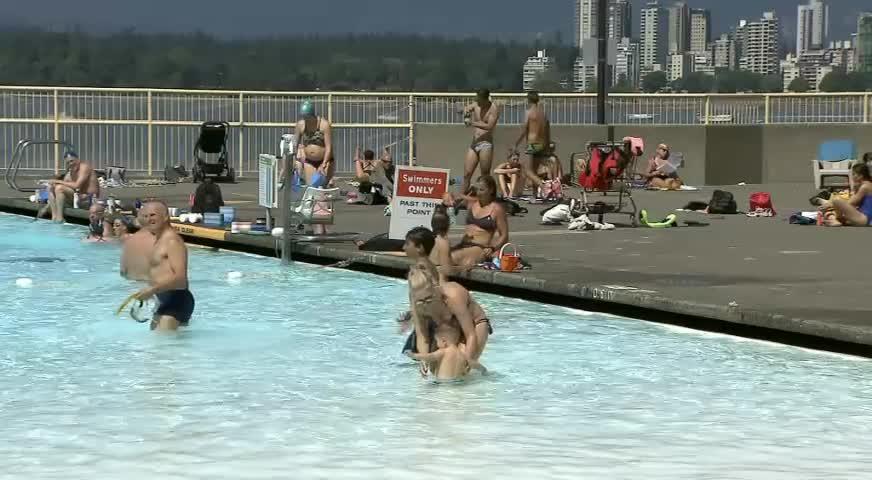 溫市公園局泳池五月人數比去年高逾一倍- MAY 30, 2017 (B.C.)