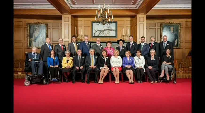 BC省议会22名自由党内阁厅长宣誓就职-JUN13,2017(BC)