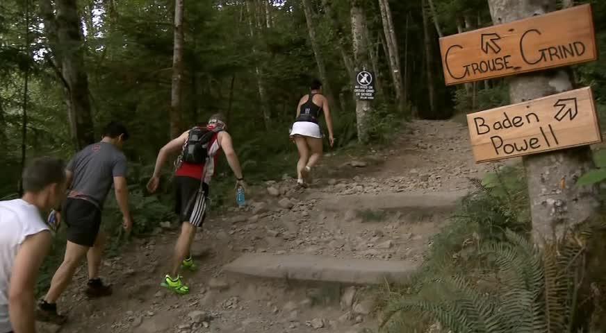 北溫行山徑Grouse Grind季度重開 - JUNE 16, 2017 (B.C.)