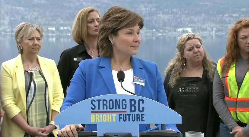 前省長Christy Clark 宣佈辭任BC省自由黨黨領  2017JUL28(BC)