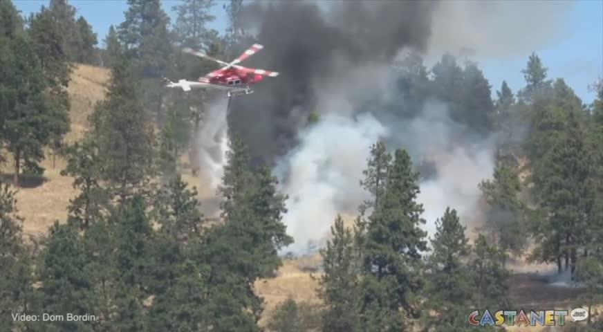 本省內陸地區仍受到山火的嚴峻威脅 2017JUL31(BC)