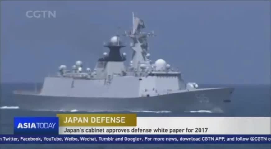 日本防衛白皮書提北韓中國 - AUG 8, 2017 (B.C.)