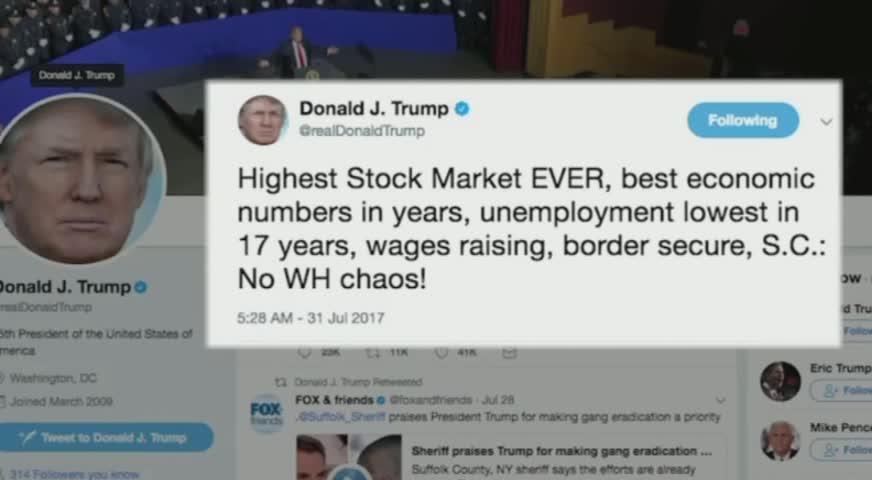 美國白宮連串人事變動, 總統特朗普否認出現混亂2017AUG01(BC)