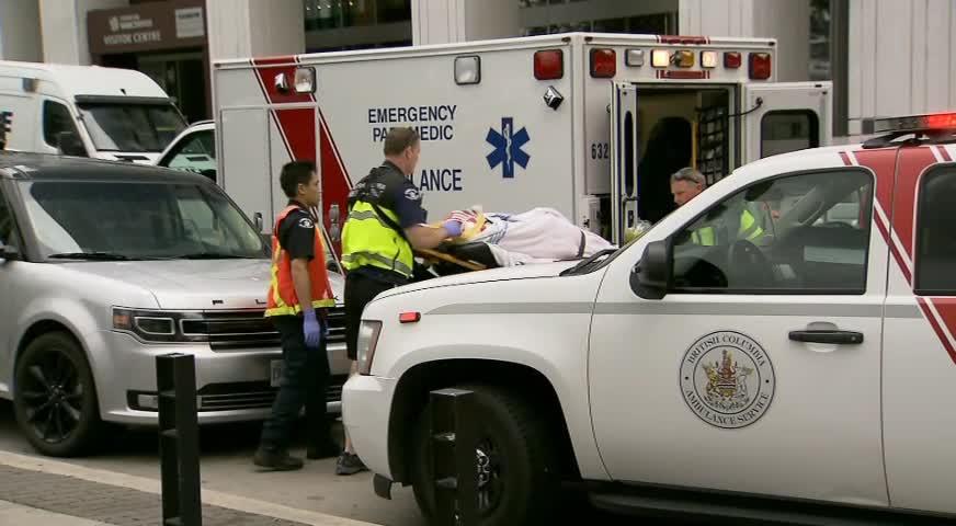 巴士意外撞游客，一人死亡-AUG 14, 2017 (BC)