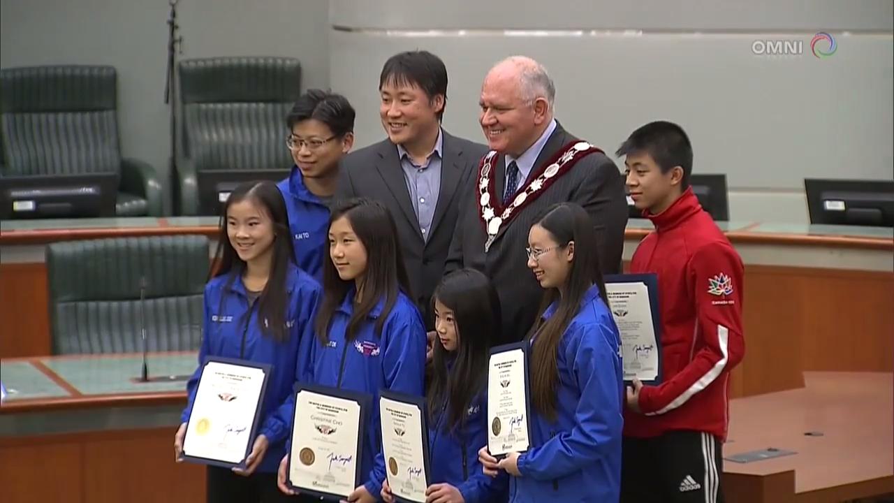 萬錦市政府頒發社區貢獻獎  – Oct 31, 2017