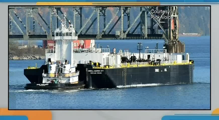 大型运油轮搁浅本省中部沿岸-NOV 27, 2017 (BC)