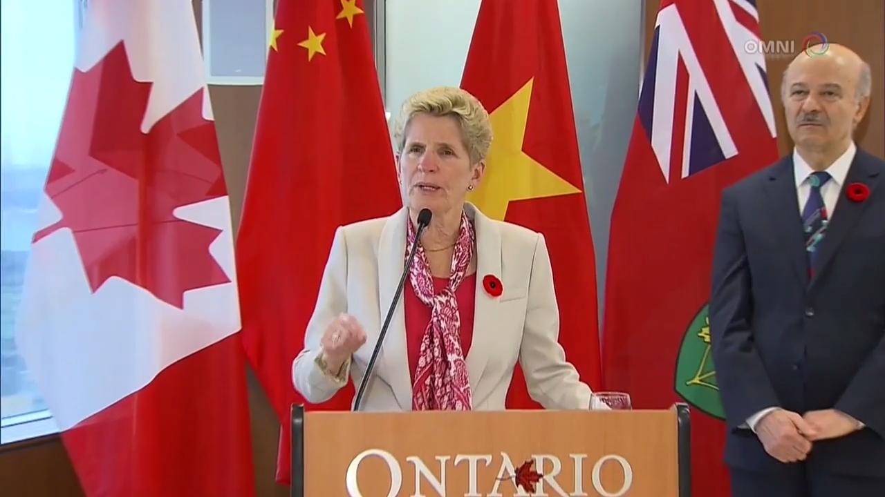 安省经贸代表团访华–NOV 24, 2017 (ON)