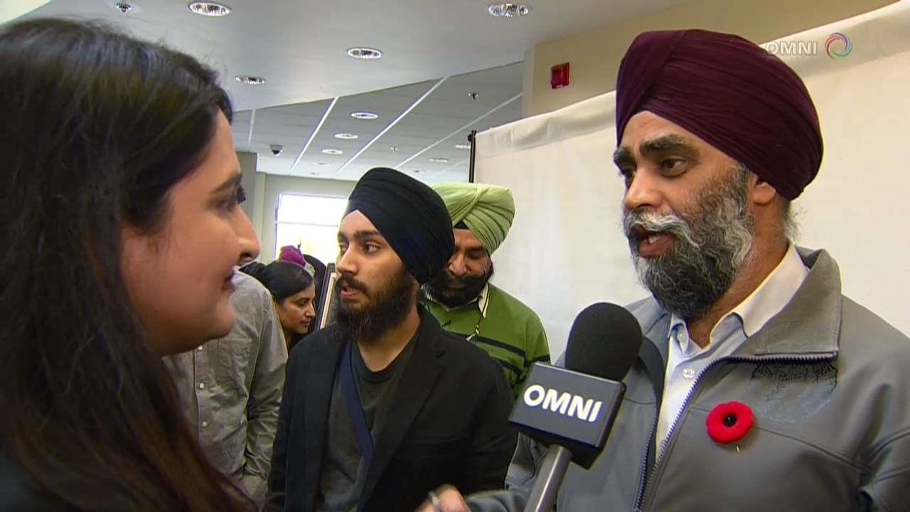Harjit Sajjan pays tribute to Sikh military history