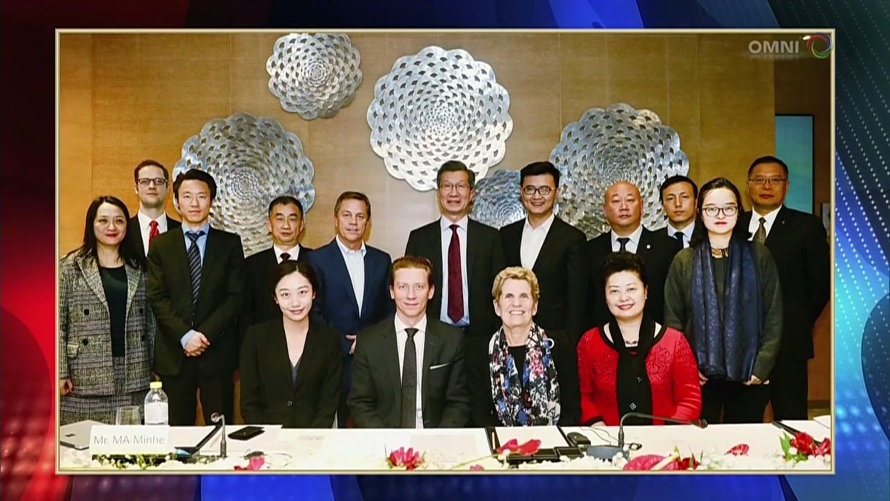 省长带领的经贸代表团抵达重庆访问–NOV 29, 2017 (ON)