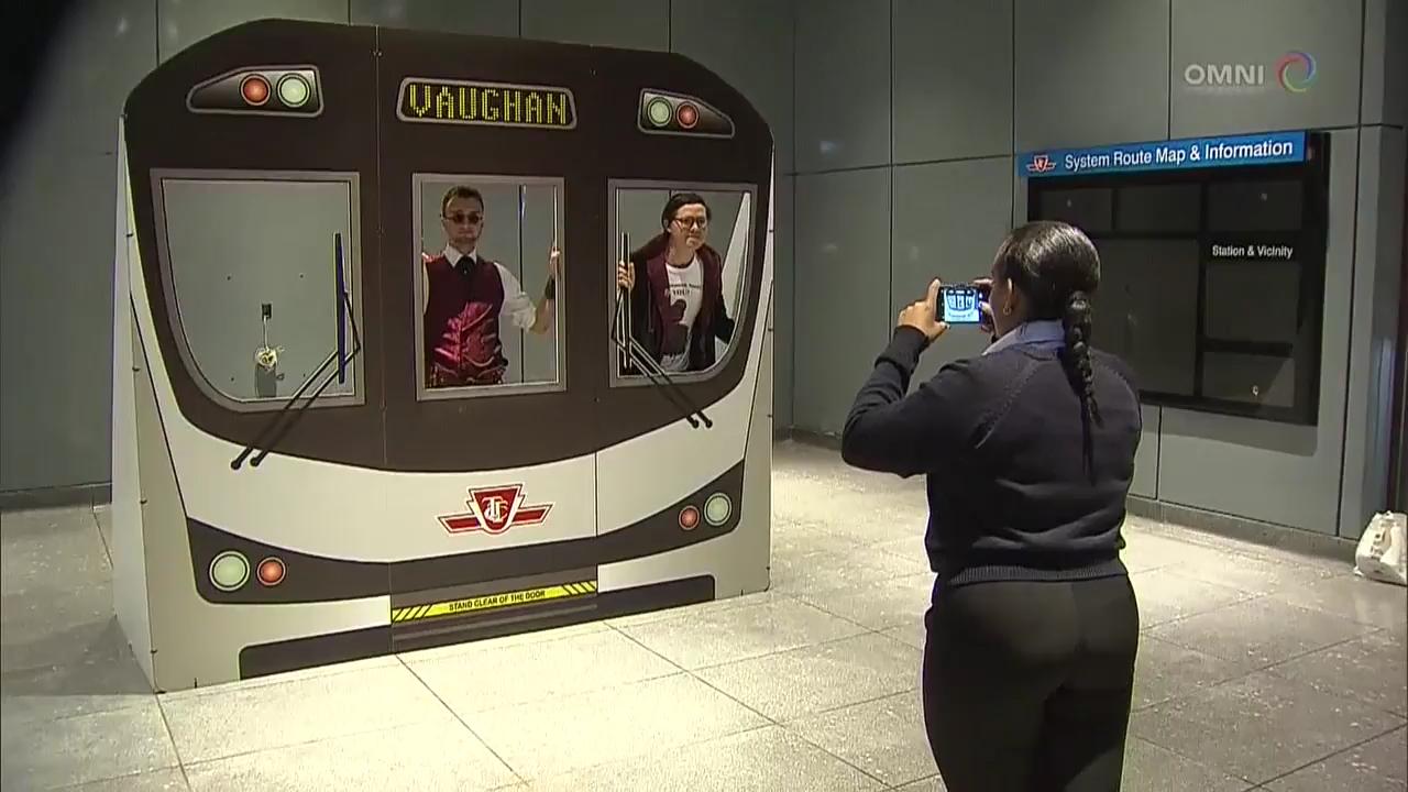 多倫多地鐵一號延伸線第一個工作日- Dec 18, 2017 (ON)