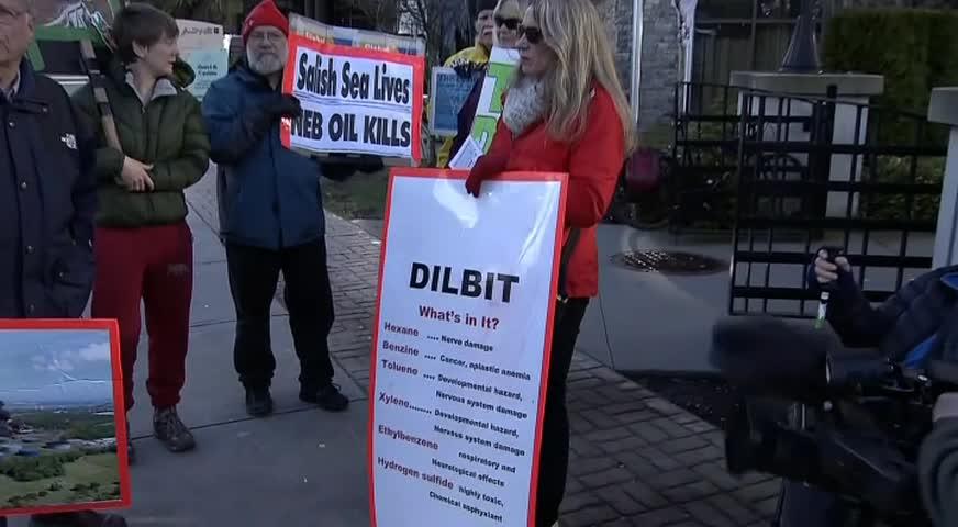 能源局就越山油管扩建召开公听会-JAN 22, 2018 (BC)