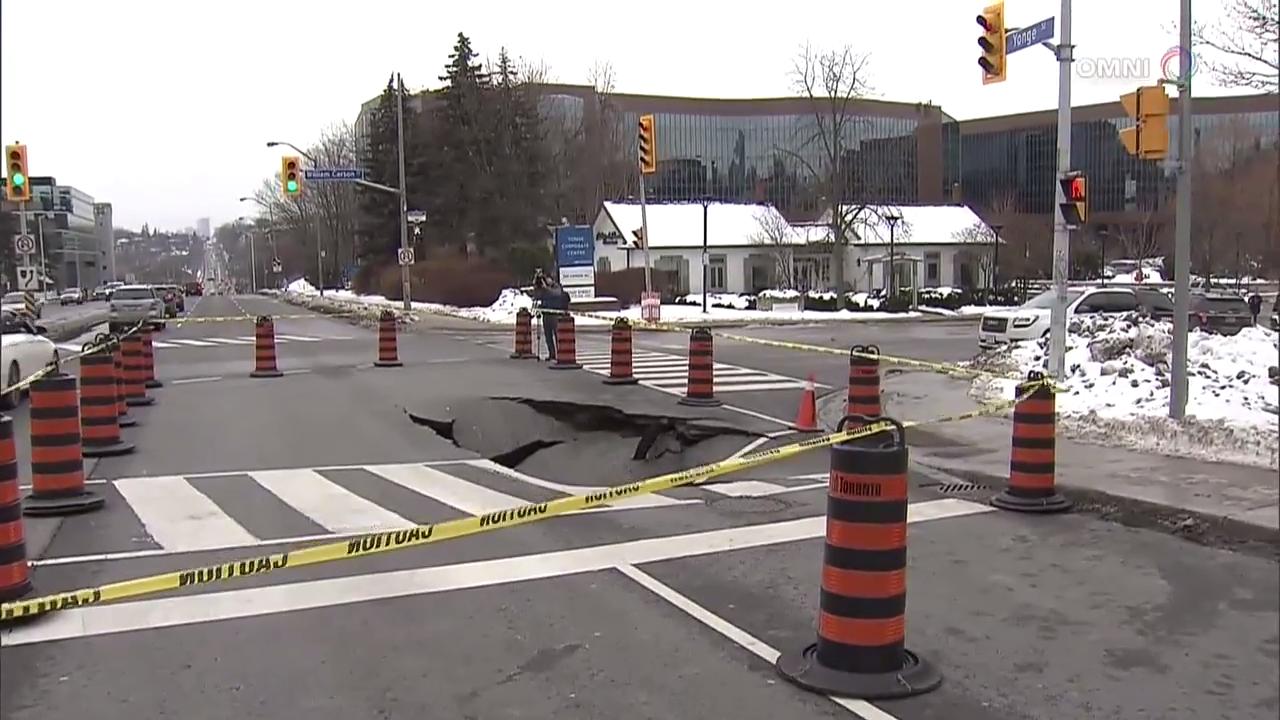 多伦多道路坑洞市民关注– Jan 11, 2018 (ON)