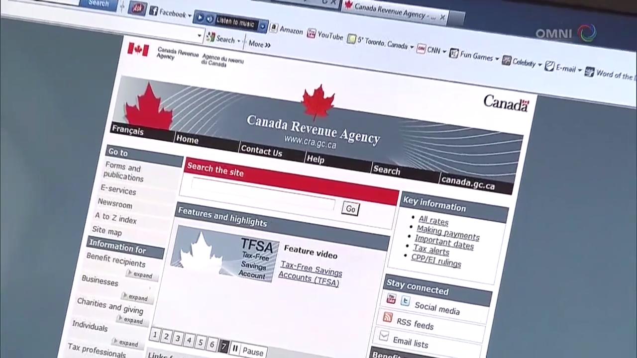 税务局提供新的电话报税服务– Jan 8, 2018 (ON)