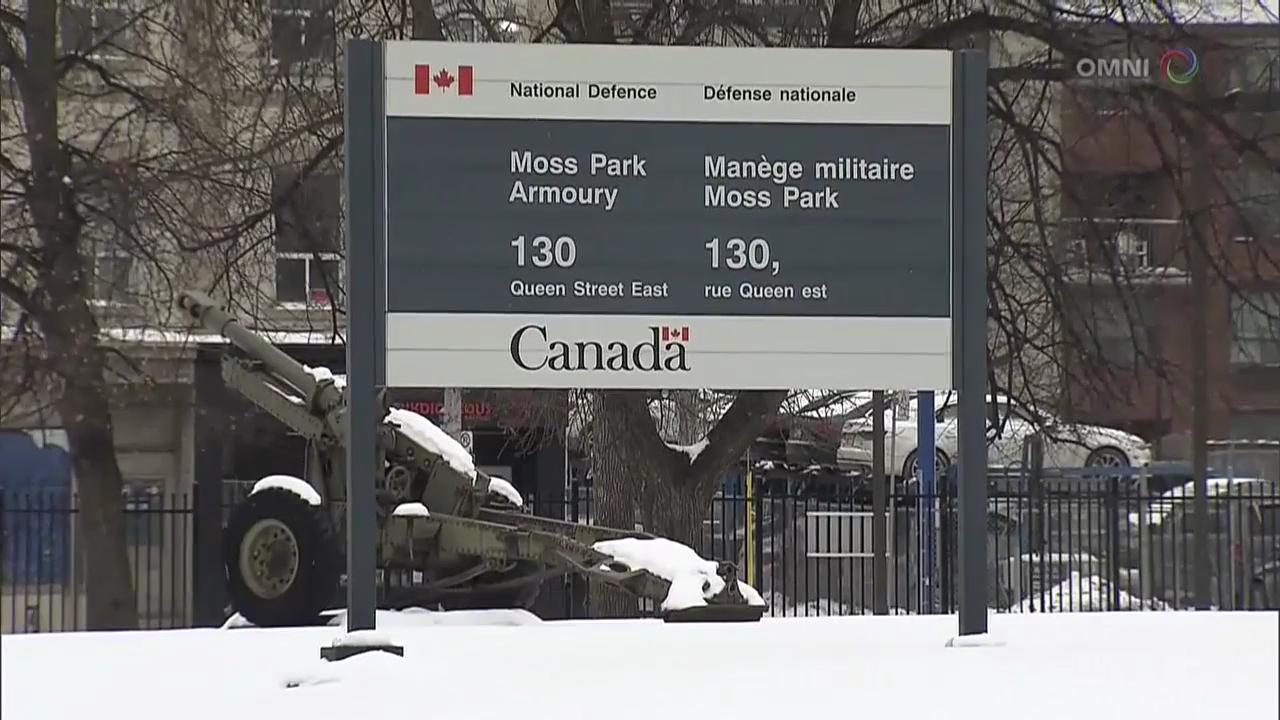 多倫多市中心軍事基地作為臨時避寒中心- Jan 5 , 2018 (ON)