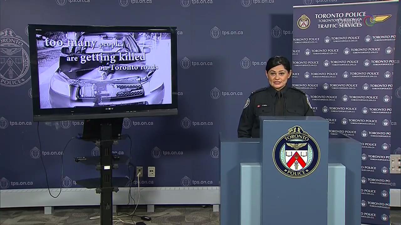 行人意外频繁，多伦多警方启动行人安全宣导 – Jan 16, 2018 (ON)