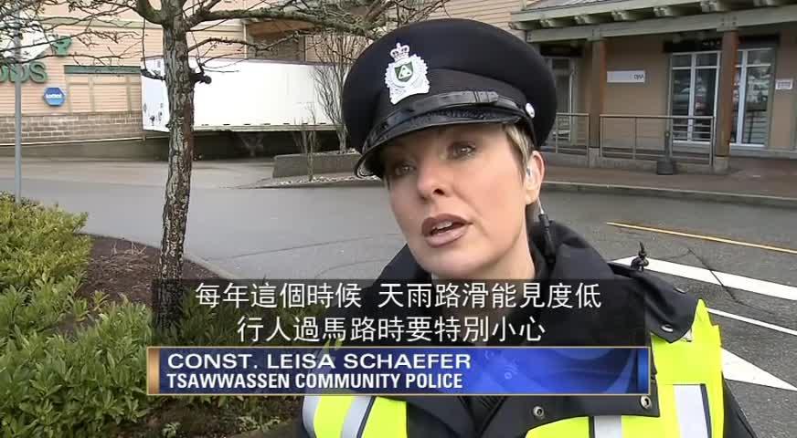 TSAWWASSEN交通意外，货车撞伤路人逃逸-JAN 24, 2018 (BC)
