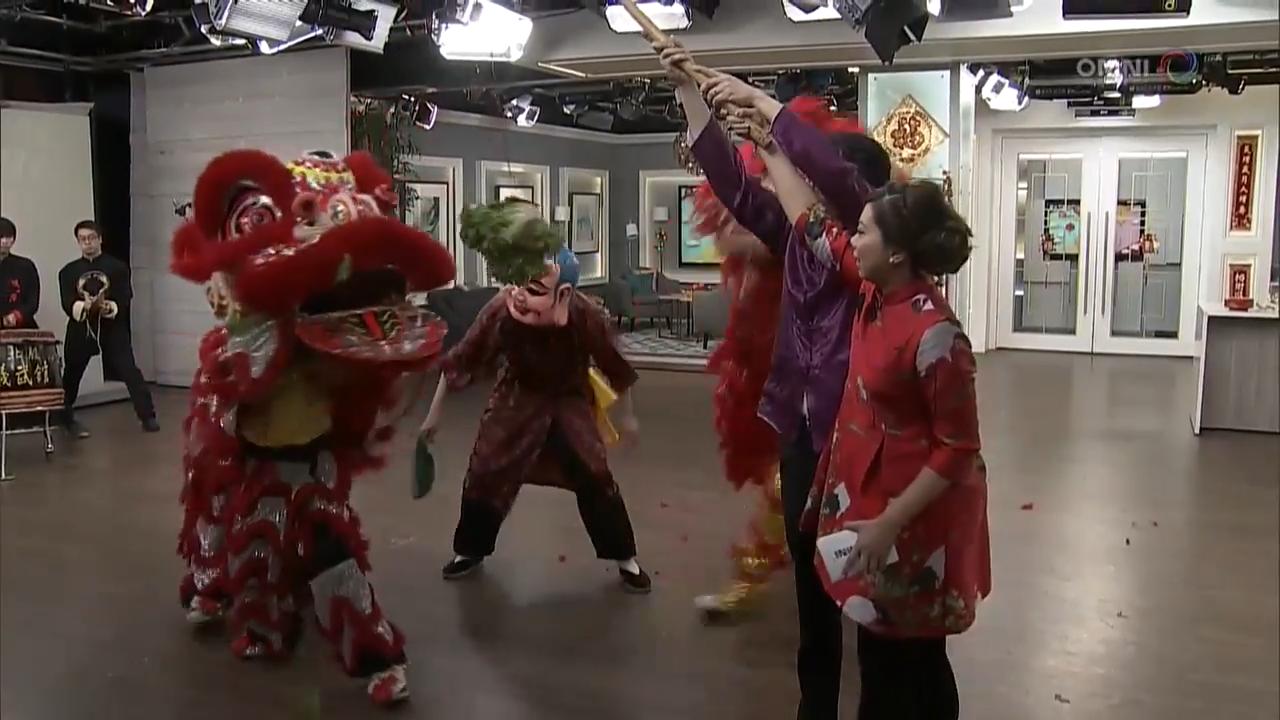 第一節：醒獅隊南拳北腿 Part 1: Lion Dance