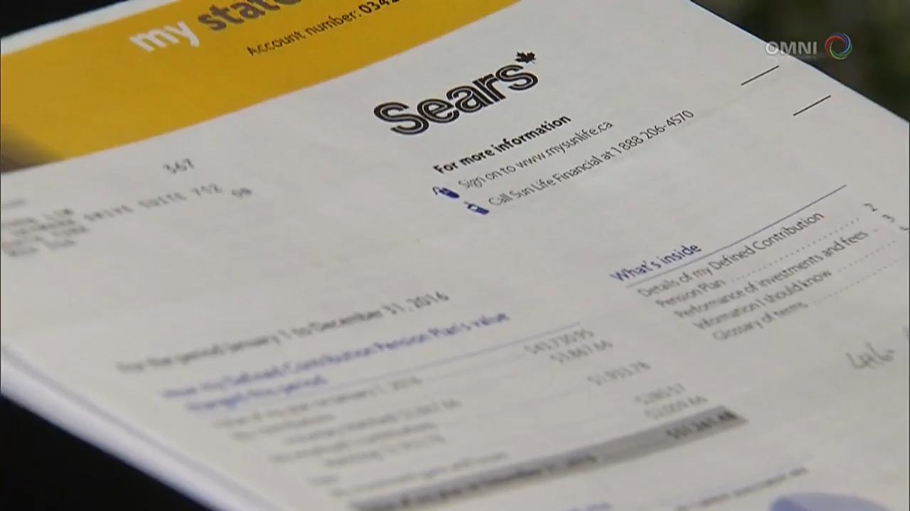 有Sears員工聲稱未能全數提取公司退休金- Feb 23 , 2018 (ON)