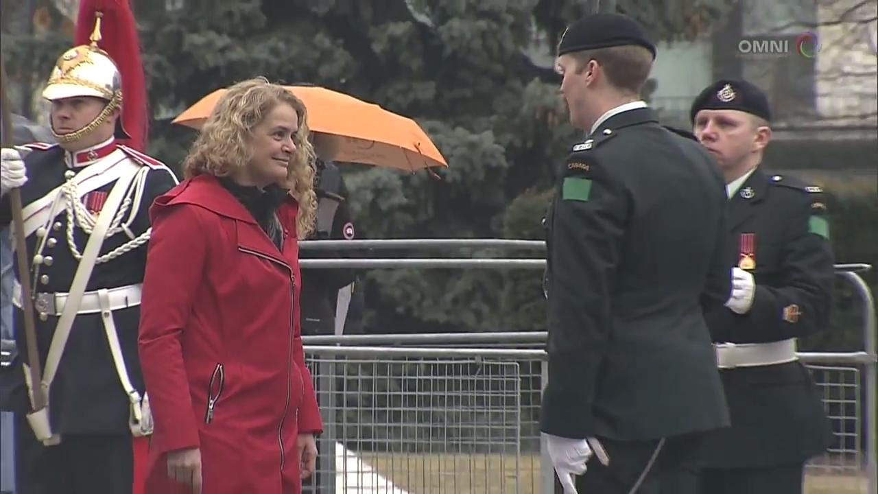 联邦总督 Julie Payette 首次访问安省  – Feb 20, 2018 (ON)
