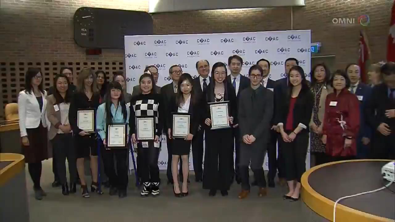 獎學金頒獎典禮- March 5 , 2018 (ON)