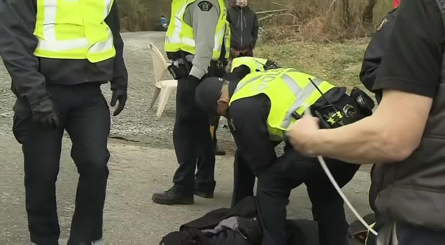 反油管项目示威者违反法院禁令被捕  律师：有可能留案底-APR 02, 2018 (BC)