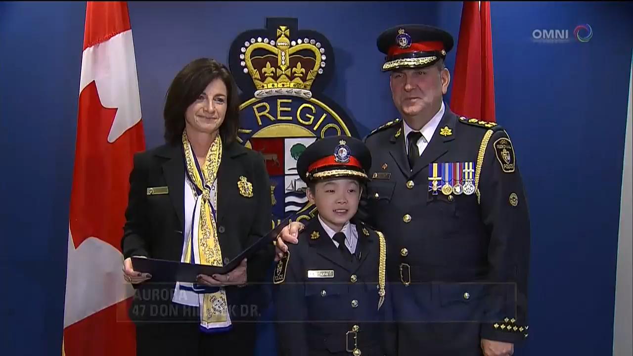 華裔小學生做一日警察總長 - April 12, 2018 (ON)