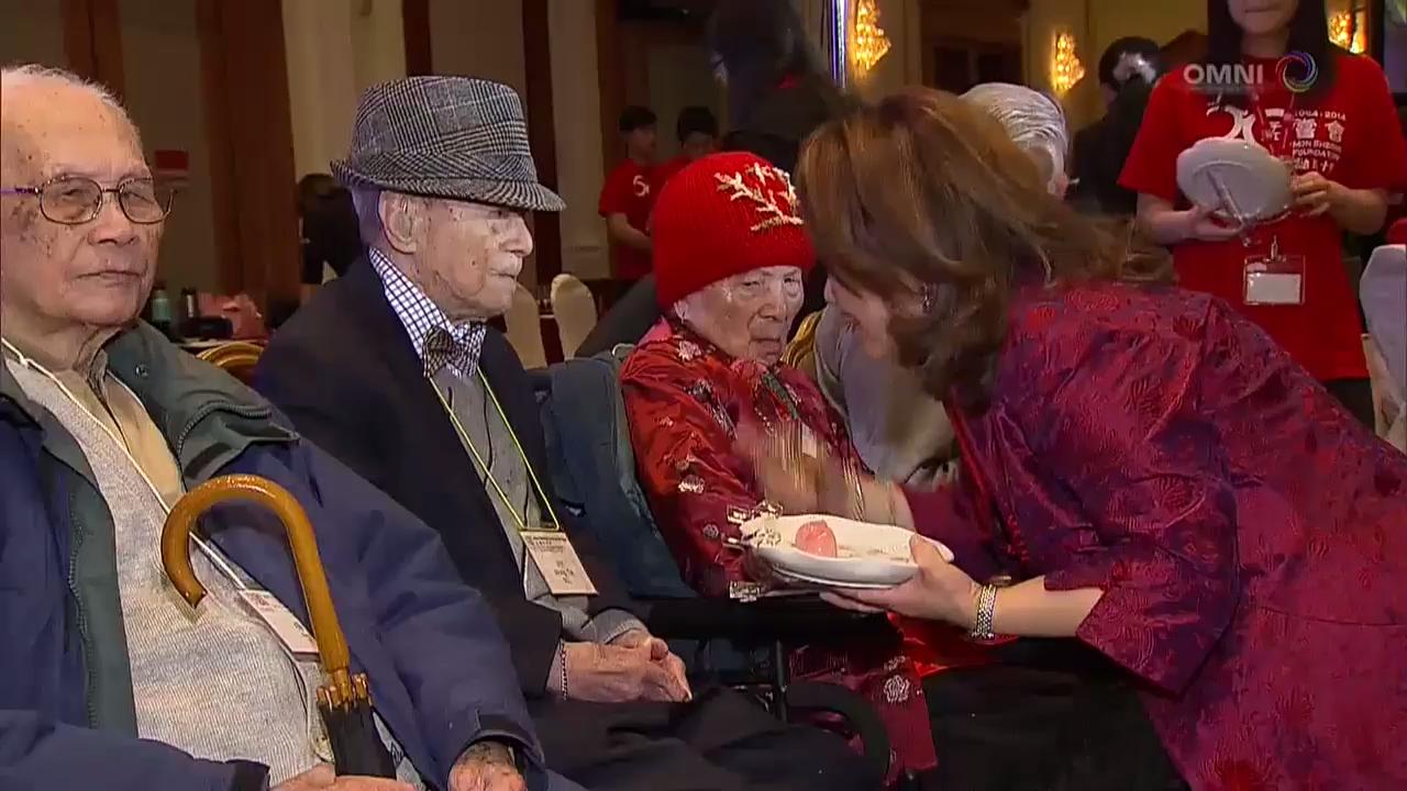 孟尝千叟宴年龄总和超过一万岁– Apr 09, 2018(ON)