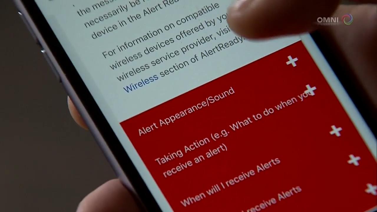 手机紧急警报系统开通 – Apr 06, 2018 (ON)