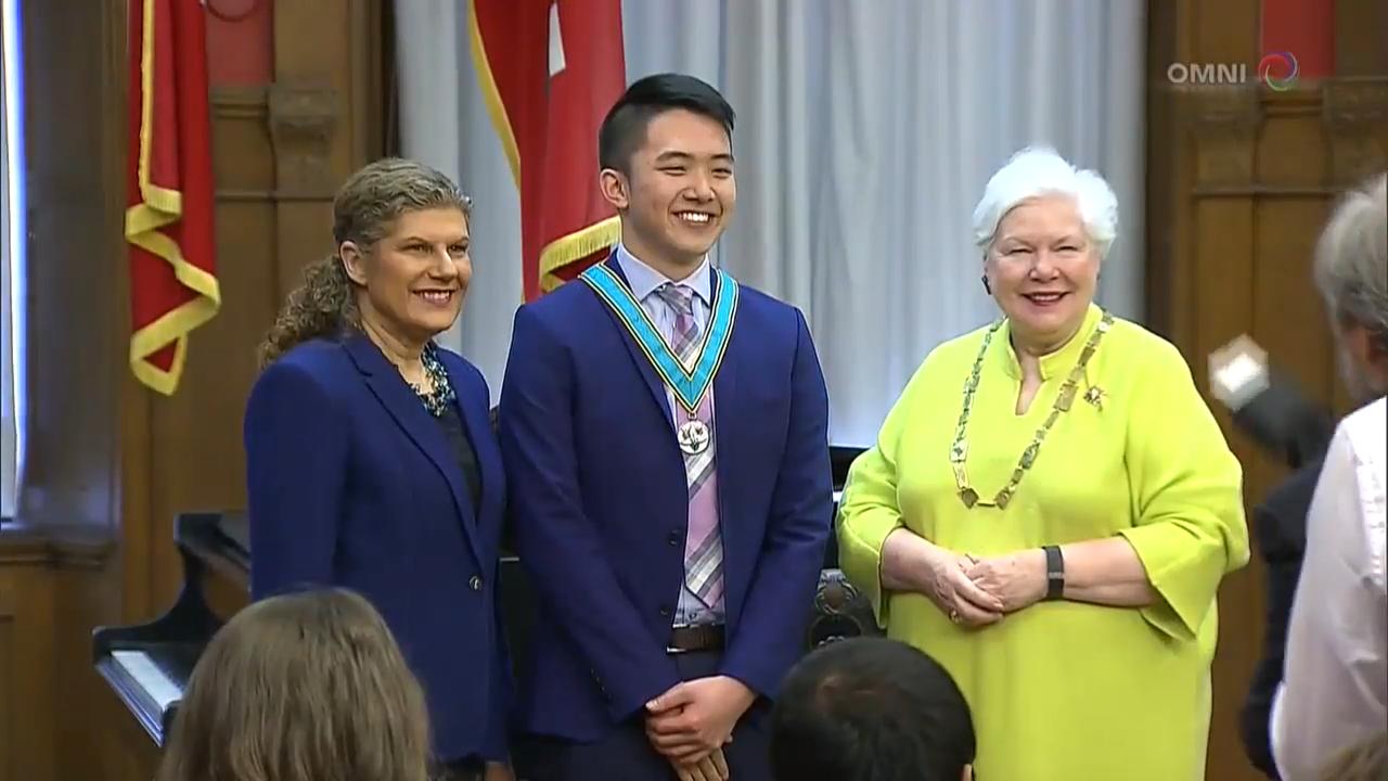 安省青年義工勳章 - April 19, 2018 (ON)