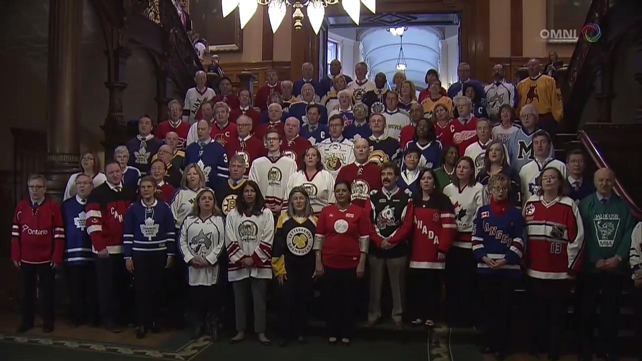 全国各地周四举行冰球球衣日 – Apr 12, 2018 (ON)