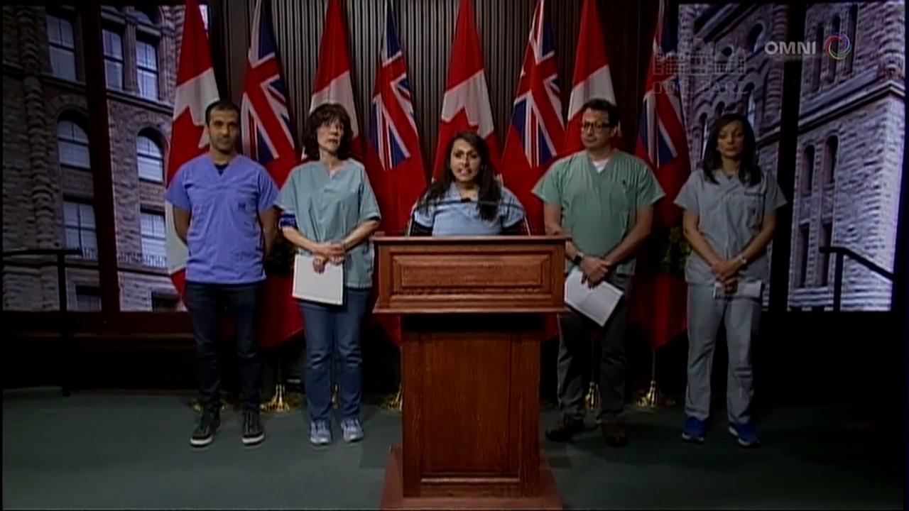 省医护人员呼吁立即进行医疗改革 – Apr 03, 2018 (ON)