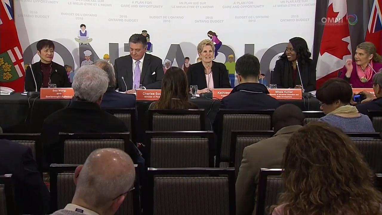 省长会見少數族裔媒体谈预算  – Apr 04, 2018 (ON)