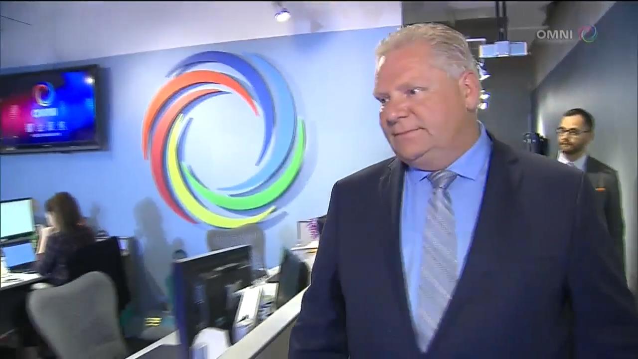 道格福特接受本台專訪 - May 16, 2018 (ON)