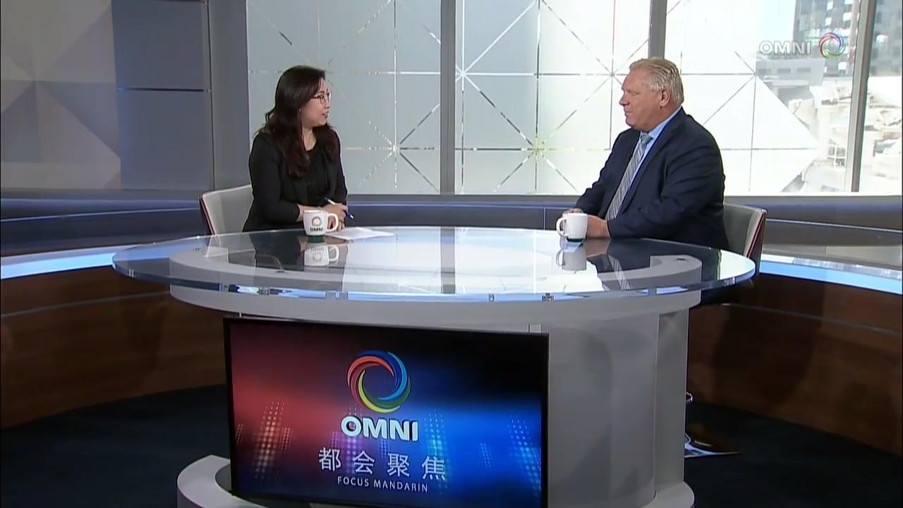 杨捷专访保守党党魁 Doug Ford – May 16, 2018 (ON)
