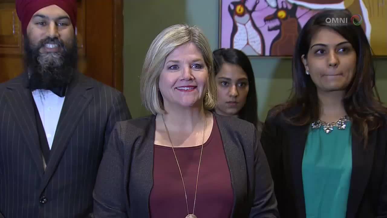 Flag raising for Sikh Heritage Month at Queens Park