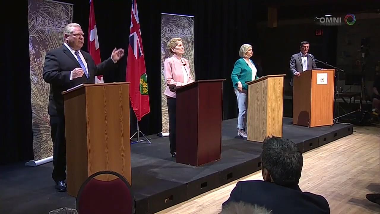 北安省三大党党魁辩论会 – May 11, 2018 (ON)