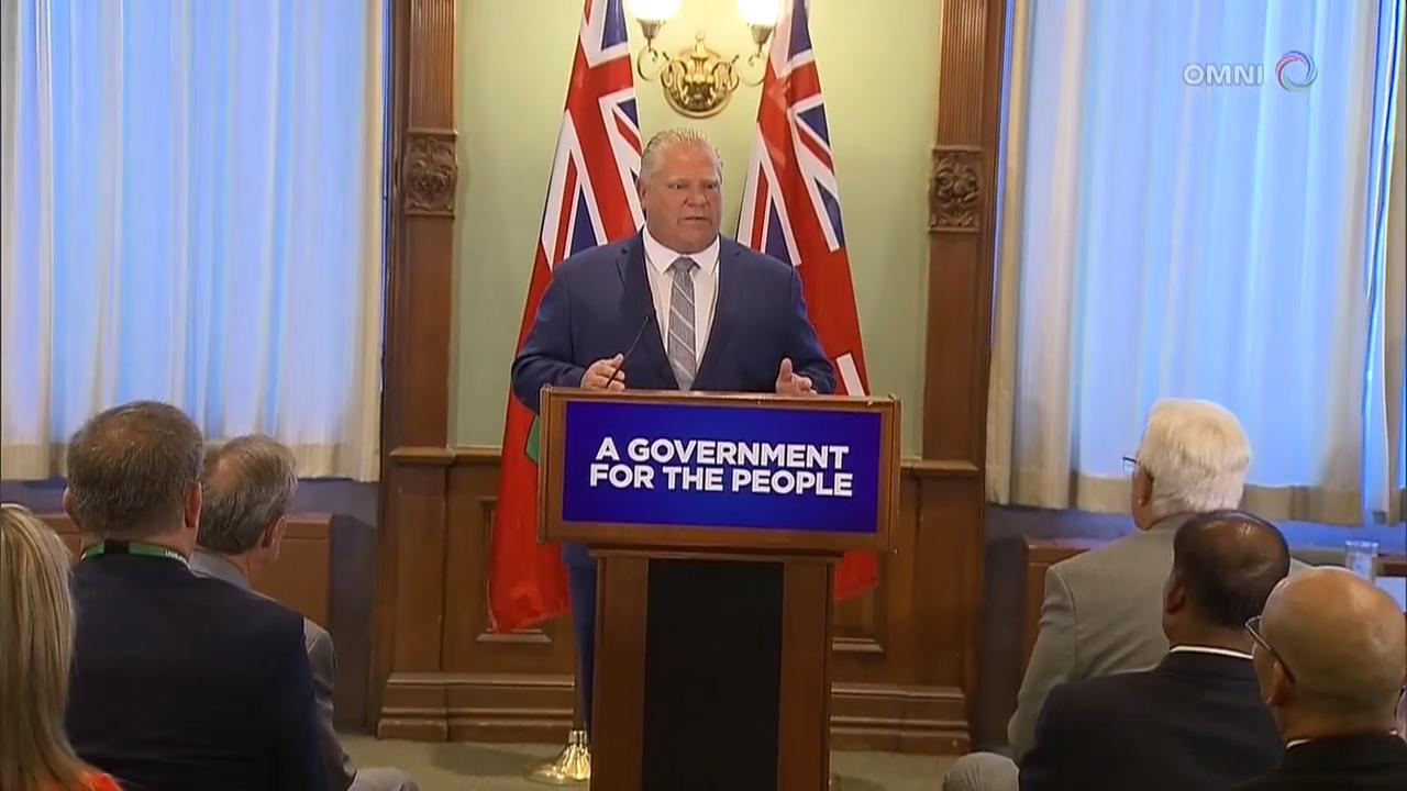 候任省长召开保守党首次党团会议– Jun 19, 2018 (ON)