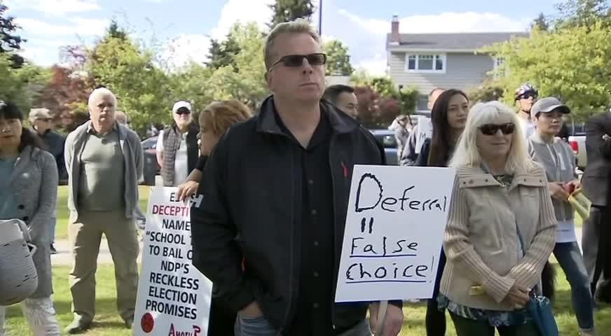 温西区居民集会 抗议征收学校税-JUN 05, 2018 (BC)
