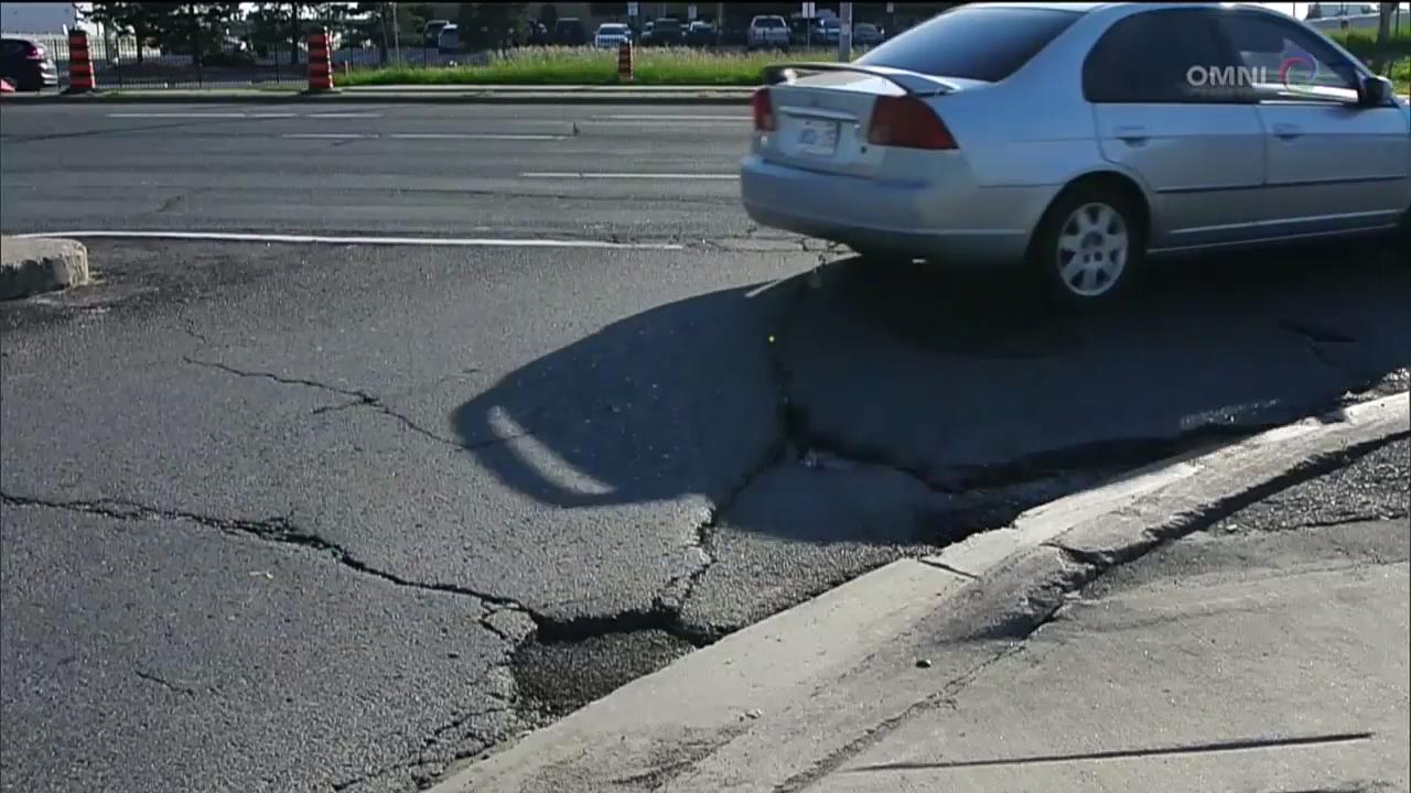 安省最差道路在Hamilton – Jun 04, 2018 (ON)