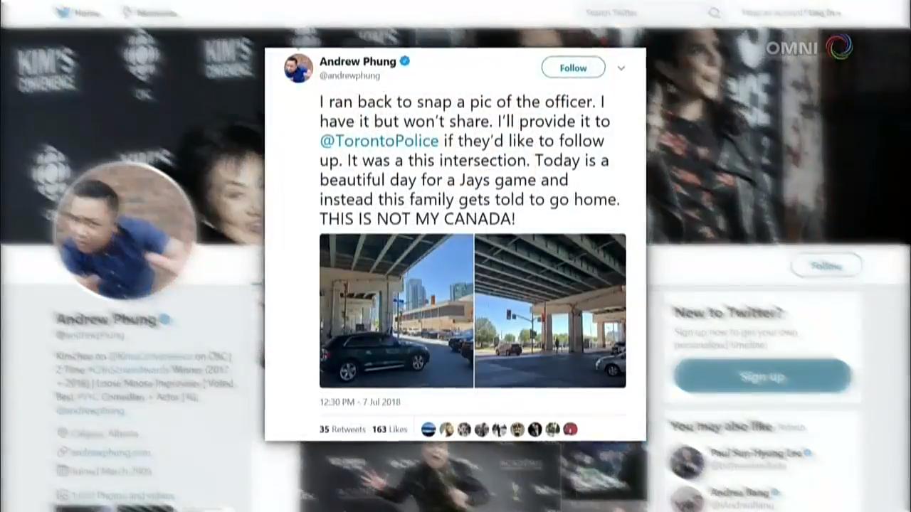 警察种族歧视言论的事件 -  July 09, 2018(ON)