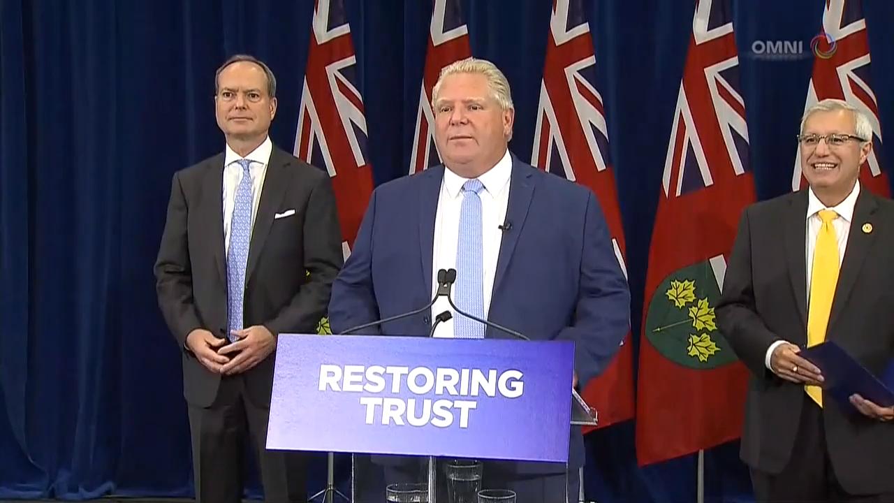省府将调查前自由党政府所有支出 – Jul 17, 2018(ON)