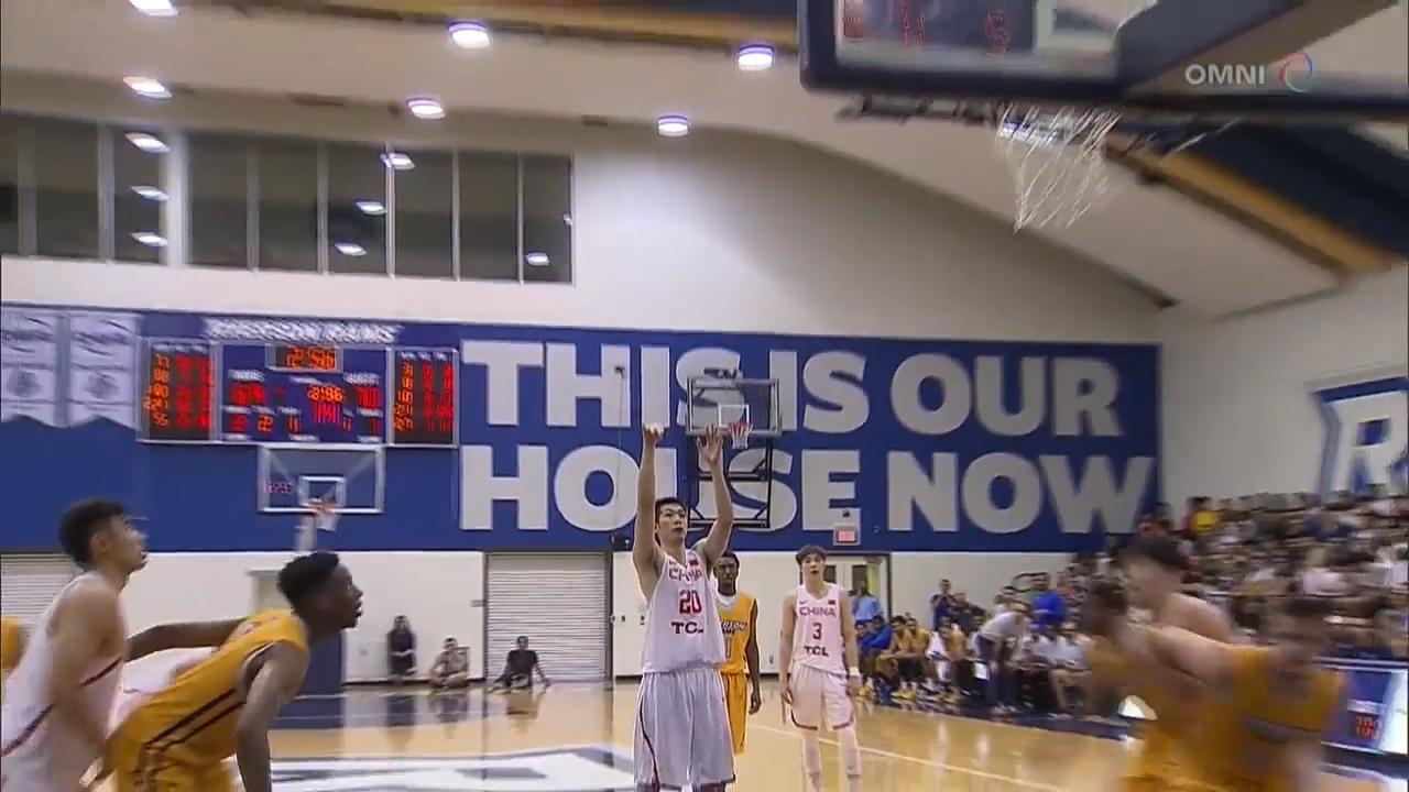 中國國家男子藍球隊友賽多倫多懷雅信大學 - July 04, 2018 (ON)
