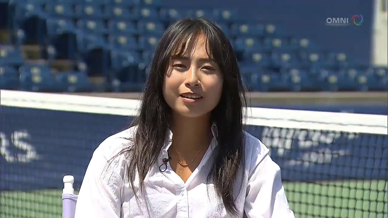 网球好手赵一羽为加拿大网球协会拍摄新广告– Jul 05, 2018(ON)