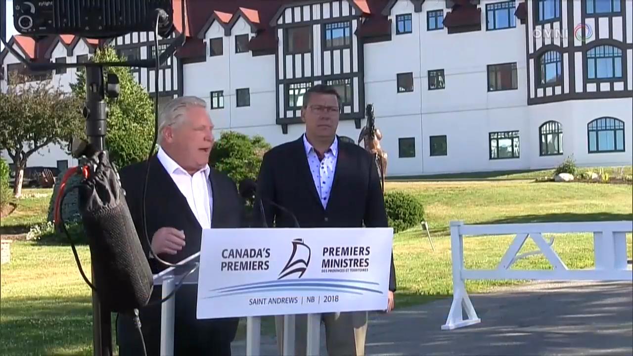 安省入稟挑戰聯邦徵收碳稅權力 - July 19, 2018 (ON)