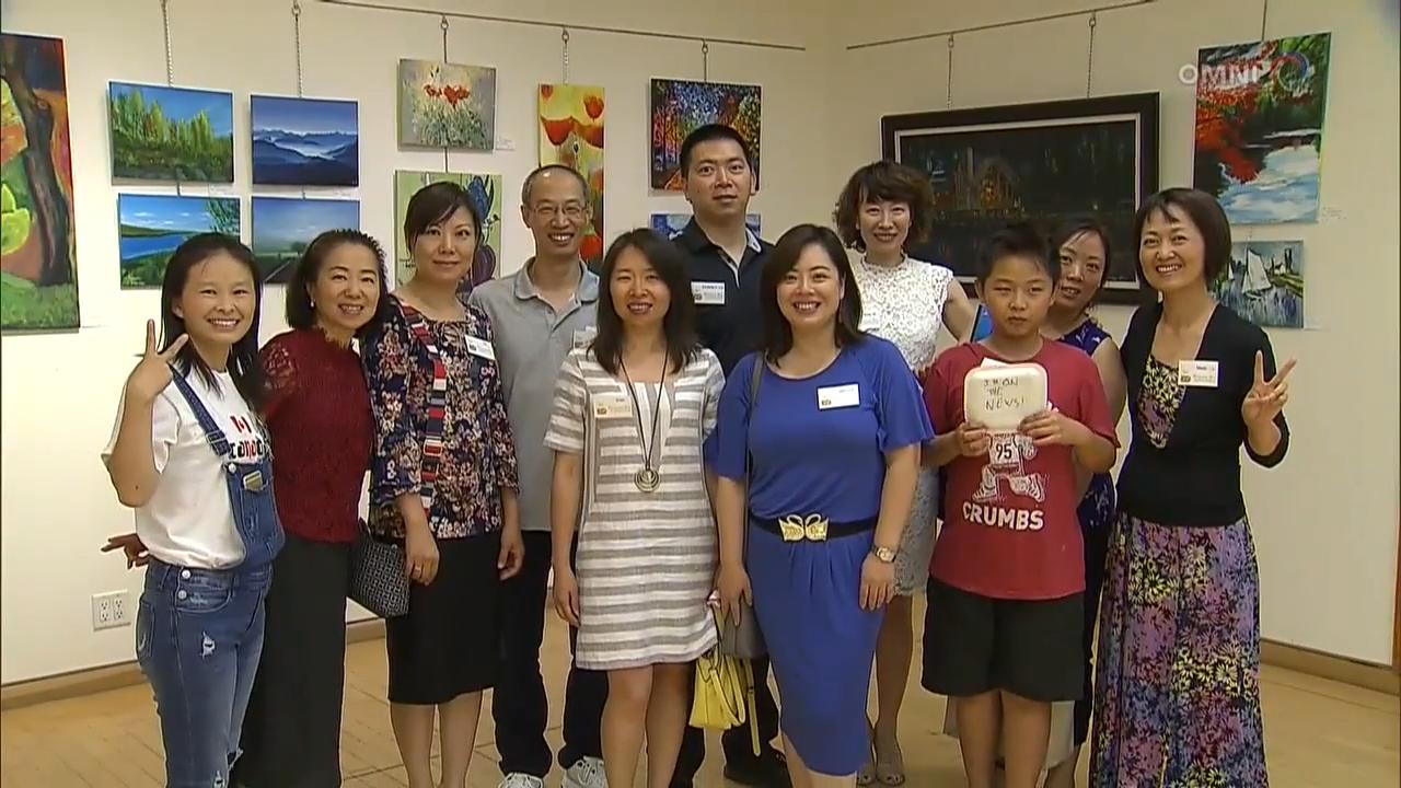 17畫吧首次在Ajax圖書館舉辦畫展 - July 16, 2018 (ON)