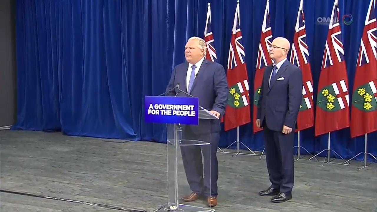 省府宣布裁减多伦多市议会的议席, 引发争议 – Jul 27, 2018(ON)