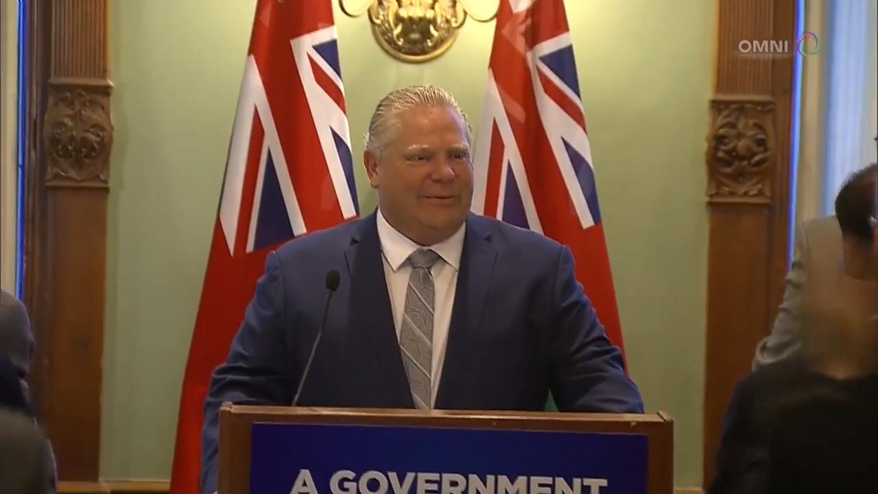 保守党政府宣布多项节省支出的政策– Jul 04, 2018(ON)