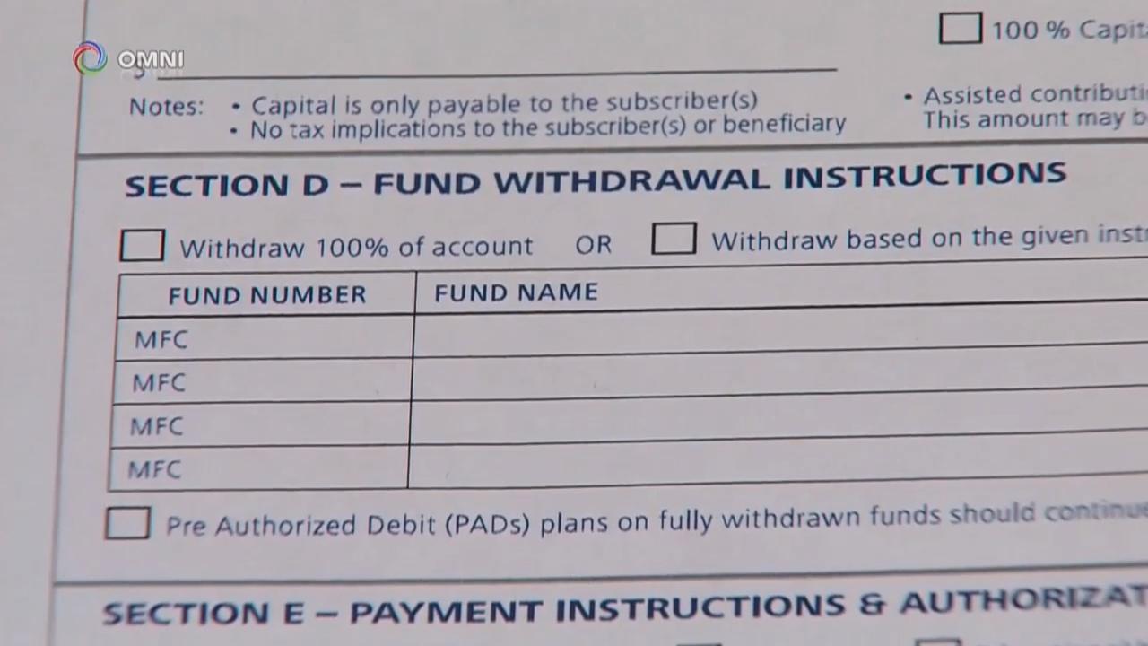 RESP 教育储蓄计划供款注意事项 – Aug 09, 2018(ON)