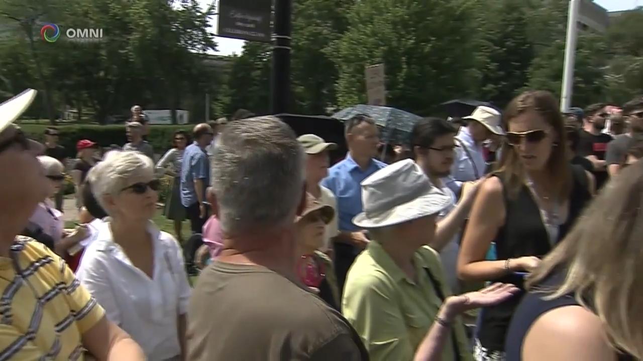 反對黨號召集會，抗議省長漠視民主 - Aug 02, 2018 (ON)